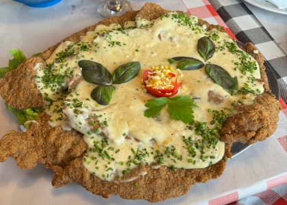 Milanesa cuatro quesos